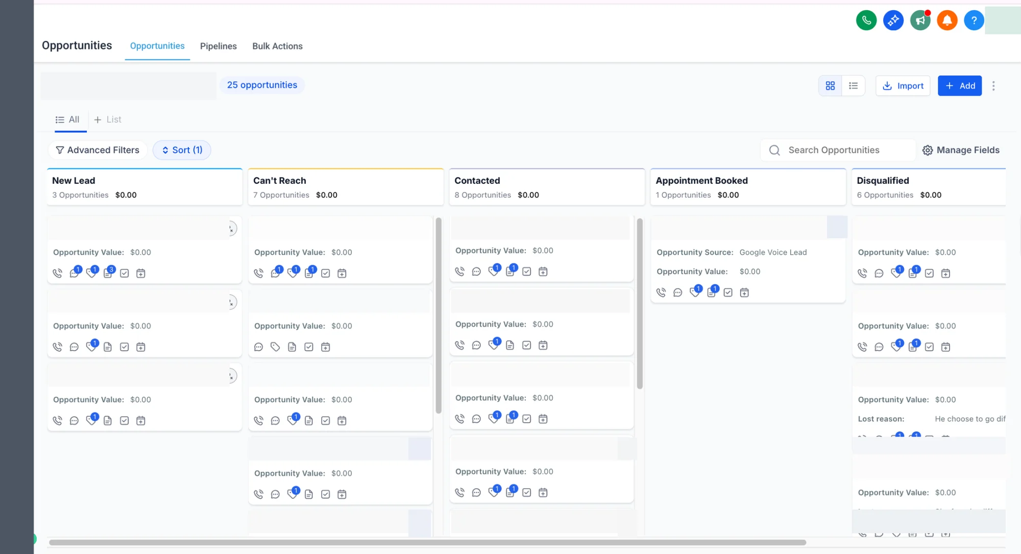 GoHighLevel CRM & Lead Automation